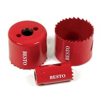 BESTO 바이메탈 홀쏘 롱 홀커터 B-HC43L 43MM