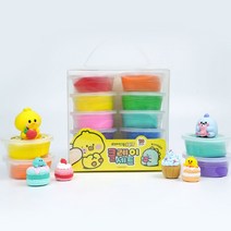 6000쪼꼬미친구들소프트클레이세트(10색), 단품, 상세페이지 참조
