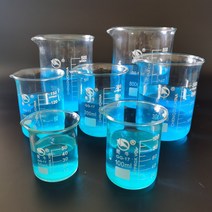 측량장비 모든 크기 1 세트 실험실 붕규산 유리 비커 내열 스케일 실험실 장비의 측정 컵, 05 D05B