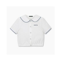 주니어 반소매 블라우스_QAWS04331IV