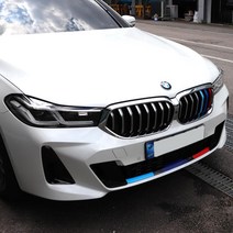 JSTAR BMW 6시리즈 GT 프론트 하단 립 퍼포먼스 데칼 스티커 랩핑 커버 실외 튜닝 DIY 악세사리 용품, B.타입-프랑스