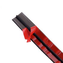 범용 2M T 모양 자동차 가장자리 Weatherstrip 창 고무 날씨 씰 스트립 소음 절연, 한개옵션0