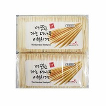 IS-M 깨끗한 가는 대나무 이쑤시개 -PP, 단품