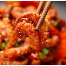 선화동쭈꾸미 순한 매운 양념 쭈꾸미 볶음 밀키트 캠핑 음식 집들이 요리 500g (2인분) x 2팩, 순한맛 1kg