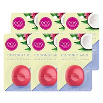이오스 립 밤 스피어 7g, Coconut Milk, 6개