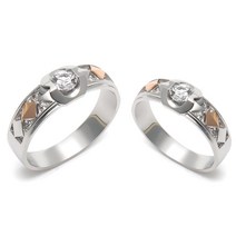 18K GOLD 커플링 결혼예물 금커플링 금반지 RFS2564