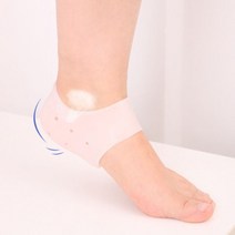 발 뒤꿈치 실리콘 풋패드 보호 각질제거 보습 힐링 발피부관리, 3팩, 살색, 1팩