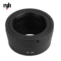 삼성호환 NX 디지털 카메라 용 M42 렌즈 Mirroless 어댑터 링 X 0.75 T2-NX 망원경, 한개옵션0