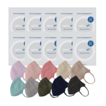 아이핏 컬러마스크 공산품 10종칼라 5매입*10개 숨코리아 타입, 5개입, 10개, 베이지