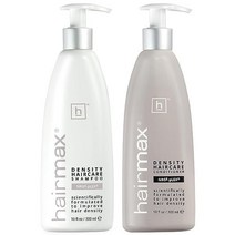 Hairmax 샴푸 및 컨디셔너 세트 헤어 케어 얇아짐 방지 남성 여성용 모발 강화 제품 바이오 액티브 테라피 시스템 미국직송 295140