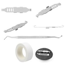 내성발톱 내성 발톱 교정기 손톱 교정 페디큐어 도구 노인을 위한 제거 키트 족부 클리퍼, 03 Blue