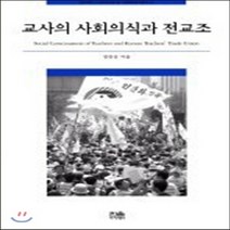 한울(한울아카데미) 새책-스테이책터 [교사의 사회의식과 전교조] -한울(한울아카데미)-정진상 지음-교육사회/심리학-20060322 출간-판, NSB9788946035027, 교사의 사회의식과 전교조