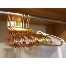 대박나라 골드옷걸이 로즈골드옷걸이 고급옷걸이, 1p, 골드