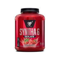 BSN 신타6 아이솔레이트 프로틴 파우더 유청 단백질 보충제 쉐이크 스트로베리 밀크쉐이크 1.82kg, 1개, 기본