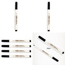 마트498 네임펜 세트 흑 0.5mm 안번지는펜 플라스틱펜 학용품도매 유성마카 오피스용품 문구사무용품 학생필수품