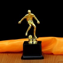 맞춤형 축구 농구 배드민턴 배구 다양한 스포츠 공 trophy 대학 금도금 기념품 트로피, 06 H 16cm