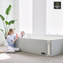 [보니타베베] 구르구르 ALLNEW 점보형 범퍼침대 겸 매트, 색상선택:크림화이트