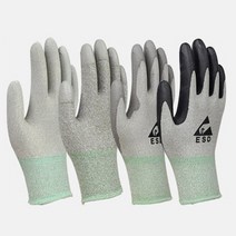 PU 구리 항균장갑 탑코팅 팜코팅 NBR 핸드폰터치 정전기방지 장갑, 항균장갑(1켤레)-PU팜코팅(손바닥)