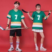 반티콜 하키반티 [앞인쇄포함] 번호 하키티 스포츠 체육대회 반티, 6번