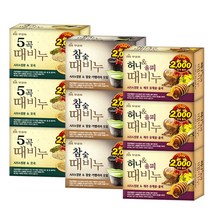 무궁화 5곡때비누100g 3개 + 허니율피때비누100g 3개 + 참숯때비누100g 3개, 1개