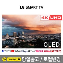 LG 83인치 4K UHD OLED 스마트 TV OLED83C1 리퍼, 4. 지방권역 벽걸이 +상하브라켓
