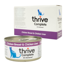 쓰라이브 고양이주식캔 치킨&치킨간 75g 12개