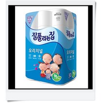잘풀리는집 오리지널 2겹 롤 화장지 30롤 휴지 물에잘녹는 두루마리 휴지 먼지적은 두루말이 화장지, 1, 본상품선택