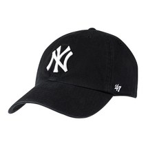 47브랜드 47브랜드 뉴욕양키스 MLB 남자 여성 엠엘비 볼캡 야구 모자 B-RGW17GWS-BKD