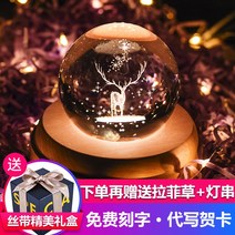 해외배송 리엘라노 크리스털 볼 뮤직박스 스카이캐슬 오르골 여자친구 선물, 옵션06