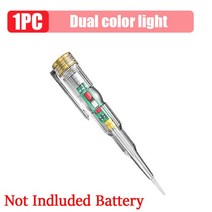 검전기펜1/2/3/4PCS 지능형 유도 전원 전압 검출기 펜 24-250V 회로 전류전압측정 전기 드라이버 표시기, 01 1PC