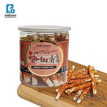 소프트 펫육포간식 멍멍이 훈련 닥스훈트 건강 연어, 상세페이지 참조