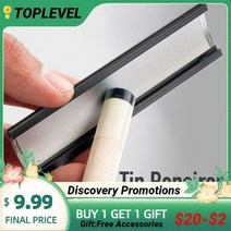 다기능 당구 팁 도구 큐 스틱 셰이퍼 버니셔 파일 수리 케어 액세서리, KL Tip Tool 2A, 1개