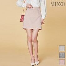 미쏘 체크 미니 스커트 MIWWH9405A