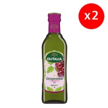 올리타리아 포도씨유, 500ml, 2개