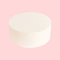 원형 스티로폼 케익 모형 1호 2호 3호 높이 80mm 슈가크레프트 크림클레이 아이싱연습, 원형)지름420mmx높이80