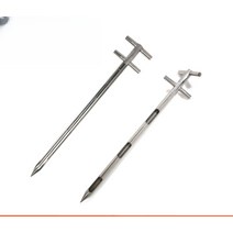 색대 곡물 비료 입자 비료 분말 옥수수 밀 조곡용 종자 스테인리스 스틸, φ48mm길이1m3홀스텐201