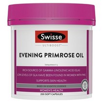 Swisse 스위스 울티부스트 이브닝 피림로즈 달맞이꽃 오일 우먼스 여성 헬스 200소프트캡슐