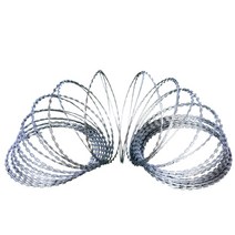 가시철사 도난방지 그물 철망 울타리 담장 주택 10M, 이중 45 원형 직경 스트레치 10 미터