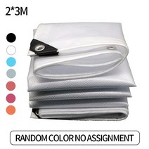 투명 천막 비닐 텐트 포차 바람막이 방수 타포린 정원 방수 천 야외 즙이 많은 식물, 흰색 2x3m
