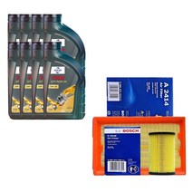뉴QM5 디젤 훅스 타이탄 GT1 플렉스 34 5W30(8L) C3/C4 엔진오일세트