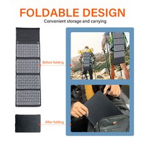 태양열 발전기 패널 휴대용 태양 전지 PD 18W EFTE 30W 보조베터리 QC 3.0 5V 2USB 휴대 전화 노트북, 02 기타