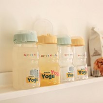 요구요구 빨대물병 460ml.디작소, 민트