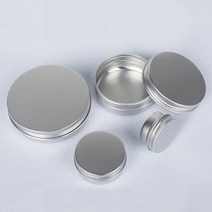 원형 알루미늄 미니 틴케이스 액세서리 소품보관 철 케이스, 2 원형틴케이스 30g, 1개