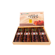 6시내고향 충북 영동 무황 곶감 1인자 양재갑 대봉 곶감 반건시 건시 꽃감 곳감 꽂감, [명품]2호 4팩(46g 56구 2.4kg)