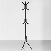 드레스룸 행거 간이 옷장 미니 장농 스탠드 옷걸이 롱코트 긴옷 철제 옷장 스탠딩 선반, 베이직 행거 블랙