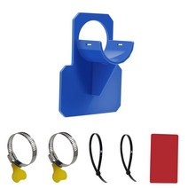 1/2/4/6pcs 풀 장목 어댑터 칼라 Intex 4000 후크 연결 토슈즈 지상 수영장 부품, 06 Blue HolderB