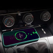 Qi 충전 패드 VW Passat B8 CC Arteon 휴대폰 충전기 고속 충전 USB 모바일 홀더 패널 자동차 액세서리, For CC