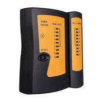 랜테스터기 검전기 메가 전기 테스트기 네트워크 LAN 케이블 테스터 RJ-11/RJ-45 테스트 기계 DC 9V 25MA 이더넷 장비, [01] TYPE1, 01 TYPE1