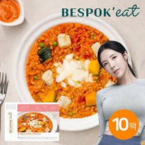 [비스포킷] 식단 도시락 닭가슴살 토마토곤약리조또 230g 10팩, 단품, 단품