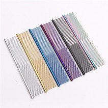 비숑 빗 강아지 모찌 대형견 고양이 털제거 강아지빗 애완 동물 헤어 브러시 손질 및 긴, 1pcs 무작위 색상